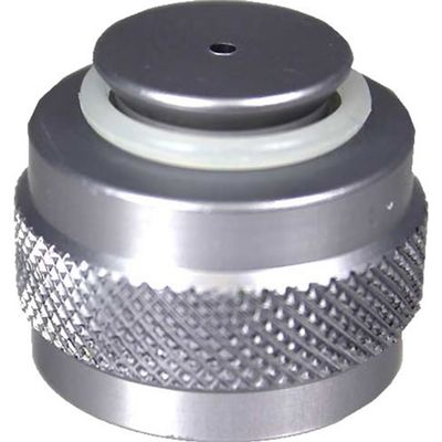 Paintball Tank Valve Thread Protector - Clear/Silver