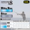 Duel Hardcore H3296-MB PE Line, No. 1, Hardcore X8, 492.1 ft (150 m), MB, Milky Blue view 4
