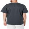 CHEROKEE Men's Premium Core Stretch V-Neck Scrub Top, Pewter, XX-Large view 2