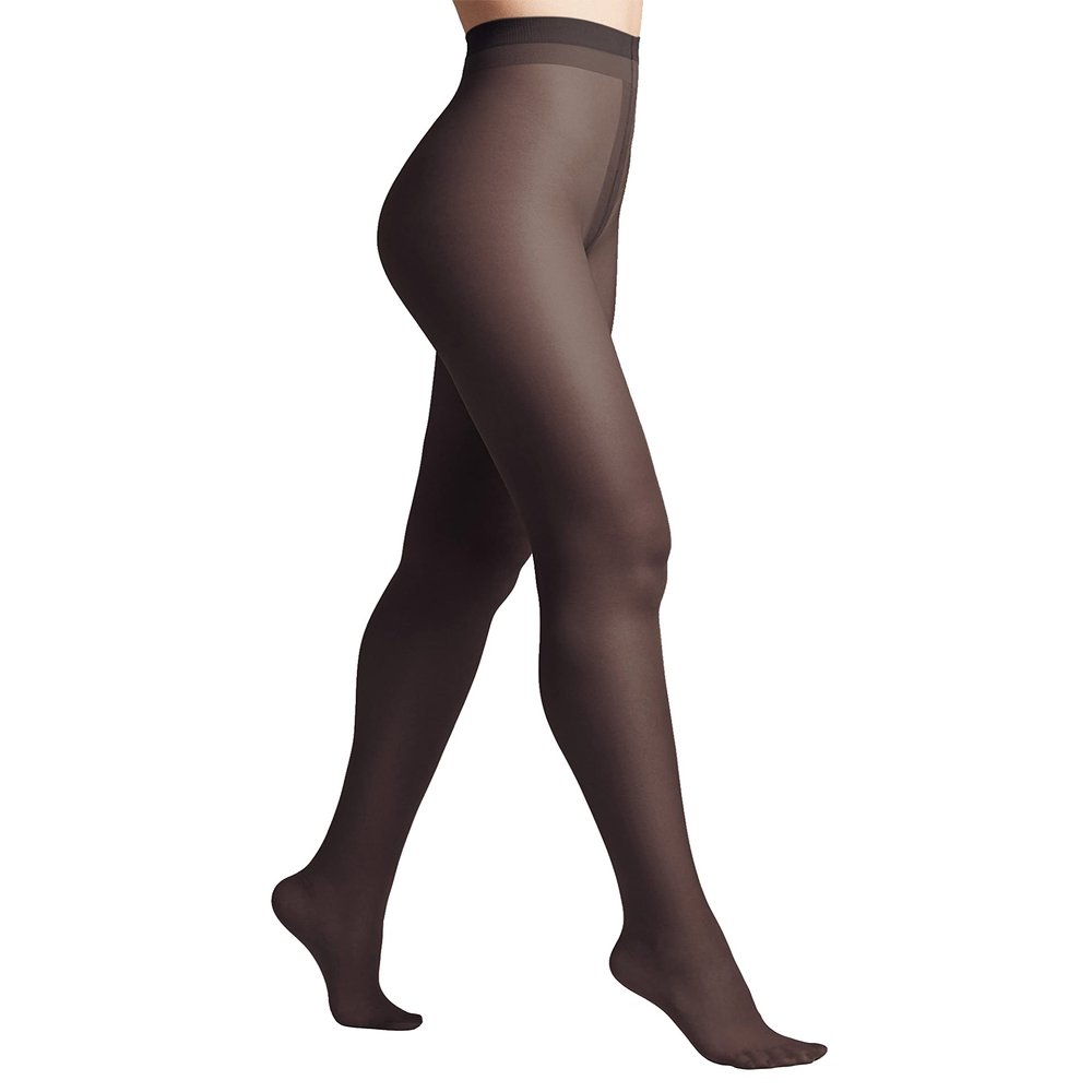 Conte Women's Classic Silky Semi Opaque Pantyhose Tights Prestige 40 Den, Medium, Black (Nero)