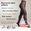 Conte Women's Classic Silky Semi Opaque Pantyhose Tights Prestige 40 Den, Medium, Black (Nero) view 3