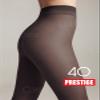 Conte Women's Classic Silky Semi Opaque Pantyhose Tights Prestige 40 Den, Medium, Black (Nero) view 4