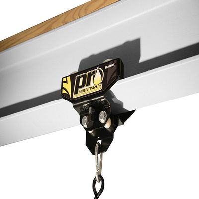 PRO Mountings I Beam Roller Mounting for Heavy Bag: 7" to 9" Wide I-Beam (8.75" I-Beam)