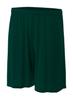 A4 Mens Cooling Performance Short, Large, Forest view 1