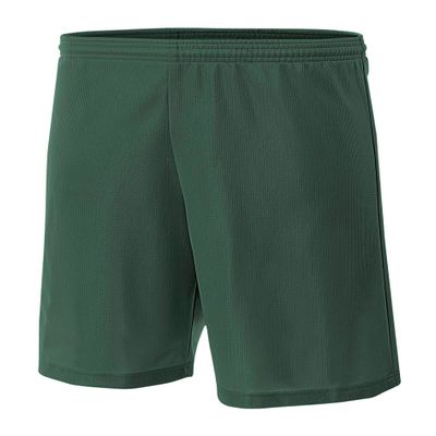 A4 NB5184-FOR Lined Micromesh Shorts, X-Small, Forest