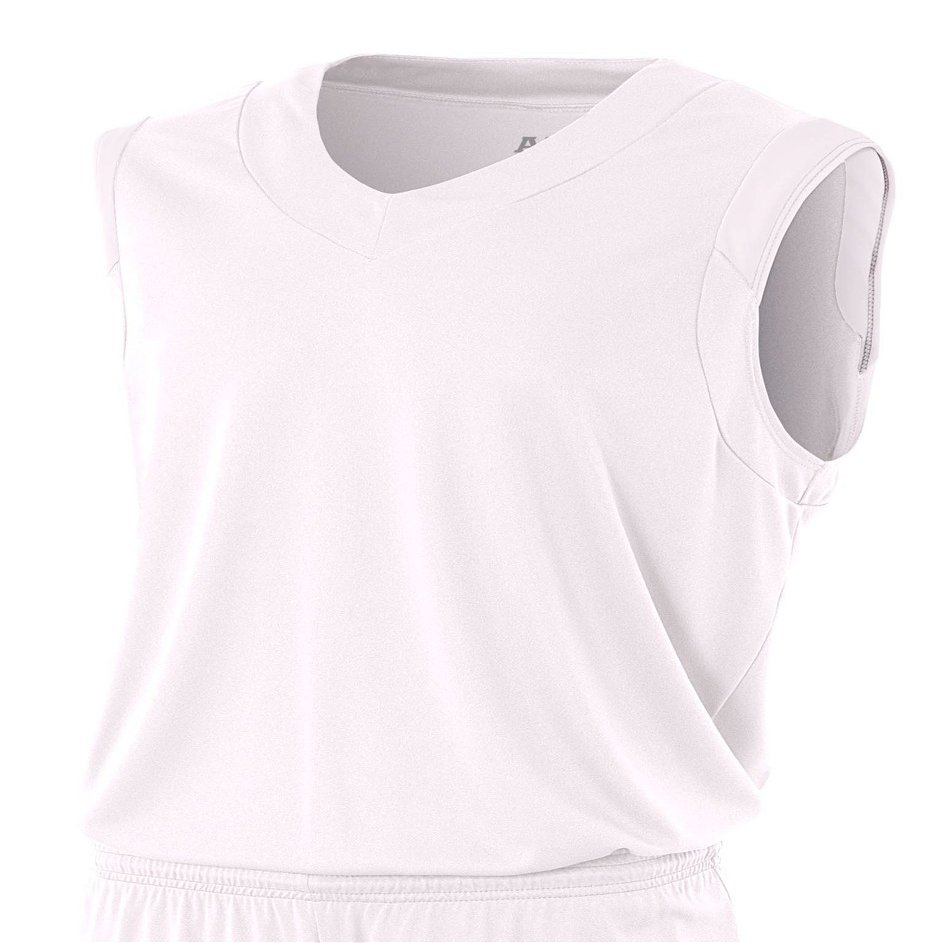 A4 Moisture Management V-Neck Muscle