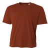 A4 Youth Cooling Performance Crew Short Sleeve, Texas Orange, Small view 1