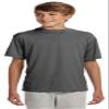 A4 Youth Cooling Performance Crew Short Sleeve T-Shirt, Graphite, X-Large view 2