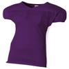 A4 Men's Titan 4-Way Stretch Football Jersey Purple/White view 1