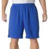 A4 7" Youth Power Mesh Shorts, Royal, X-Large view 2