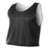 A4 Mens Lacrosse Reversible Practice Jersey, Small, Black/White view 1