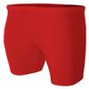A4 Mens Compression Short, XL, Scarlet view 1