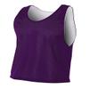 A4 Mens Lacrosse Reversible Practice Jersey, 2XL, Purple/White view 1