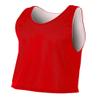 A4 Mens Lacrosse Reversible Practice Jersey, XL, Scarlet/White view 1