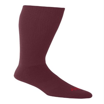 A4 Mens Multi-Sport Tube Sock, XL, Maroon