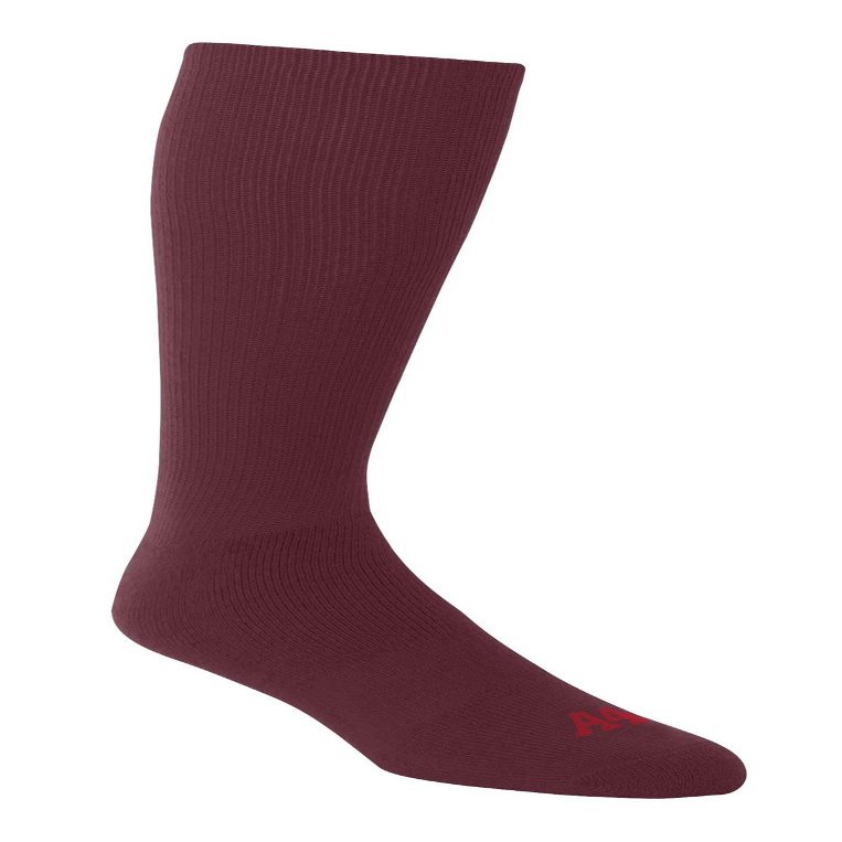 A4 Mens Multi-Sport Tube Sock, XL, Maroon