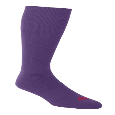 A4 Mens Multi-Sport Tube Sock, Medium, Purple