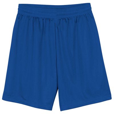 A4 N5255-ROY Lined Micromesh Shorts, Large, Royal