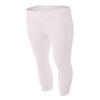 A4 Youth Softball Pant, Medium, White view 1