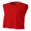 A4 Mens Cooling Performance Muscle Tank Top | Moisture-Wicking | Medium | Scarlet view 1