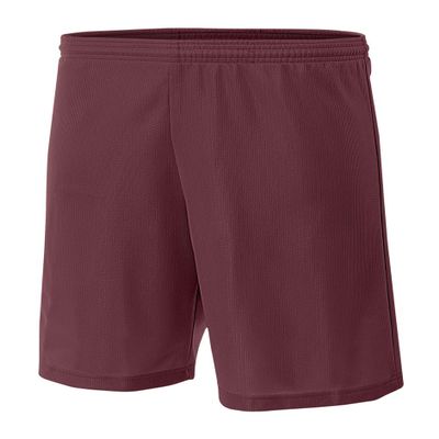 A4 Mens Lined Micromesh Short, 2XL, Cardinal