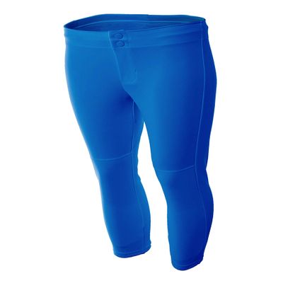 A4 Youth Softball Pant, Small, Royal