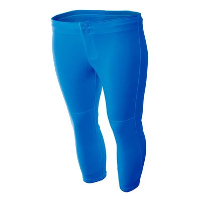 A4 Youth Softball Pant, Medium, Royal