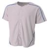 A4 NB4214-GYR Warp-Knit Baseball Jersey, Small view 1