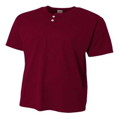 A4 2-Button Mesh Henley