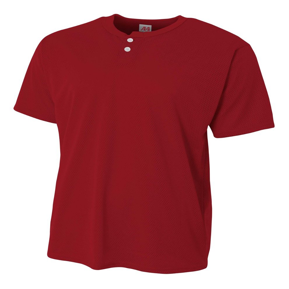 A4 2-Button Mesh Henley