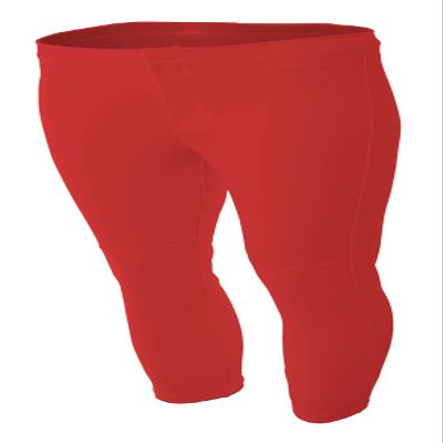 A4 Womens Softball Pant, Small, Red