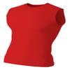 A4 Mens Compression Muscle Shirt Tee, 2XL, Scarlet view 1