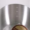 Nakao Aluminum Seisakusho Nakao Snow Flat Pot with Scale 11.8 inches (30 cm) Double Mouth view 3