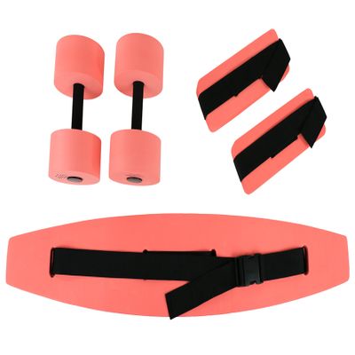 Eif 20-4202R CanDo Deluxe Aquatic Exercise Kit, Large, Red