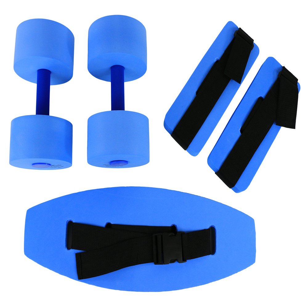Eif 20-4200B CanDo Deluxe Aquatic Exercise Kit, Small, Blue