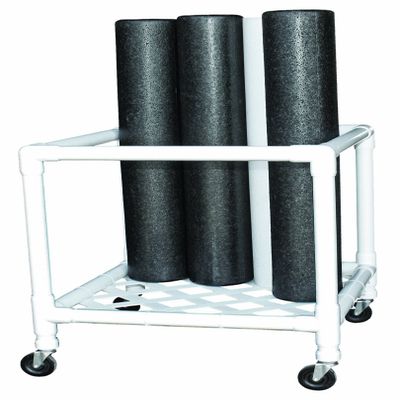 CanDo 30-2181 Foam Roller, Accessory, Upright Storage Rack, 24" Width x 34" Diameter x 30" Height