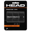 Head Prestige Pro Racquet Overgrip - Tennis Racket Grip Tape - Black, 3 Pack view 1