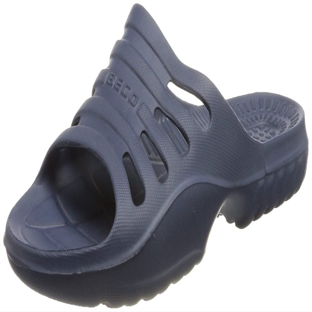 BECO Women Slipper, Unisex, 90652, navy, 41 (EU)