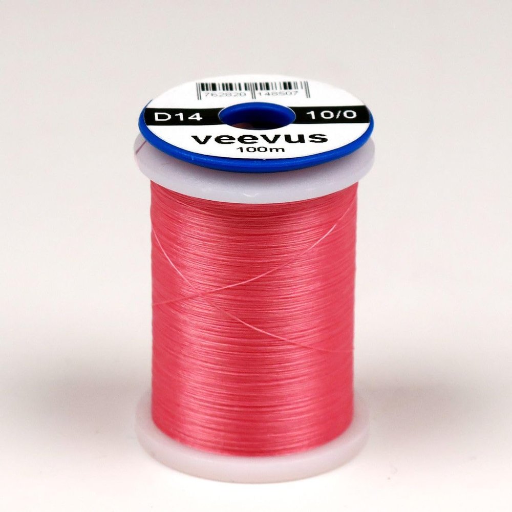10/0 VEEVUS THREAD - ASSORTED COLORS - Pink - FLY TYING