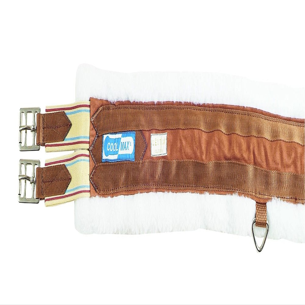 Lettia Coolmax Girth-Brown- 40"