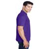 Ash City - Core 365 Men's Origin Performance Piqu Polo XL CAMPUS PURPLE view 2