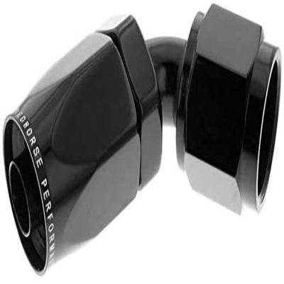 Redhorse Performance 6060-16-2 Aluminum Hose End (Black), 1 Pack