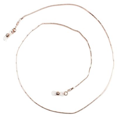 PG Series (Pink Gold Chain) P G-3 3 1 Snake Cut Square 1.5mm
