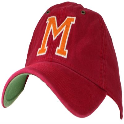 Blue Marlin Men's Classic Memphis Sox Fitted Hat, Crimson, Large/X-Large