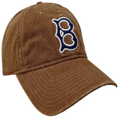 Blue Marlin Men's Classic Brooklyn Stars Fitted Hat, Brown, Medium/Large