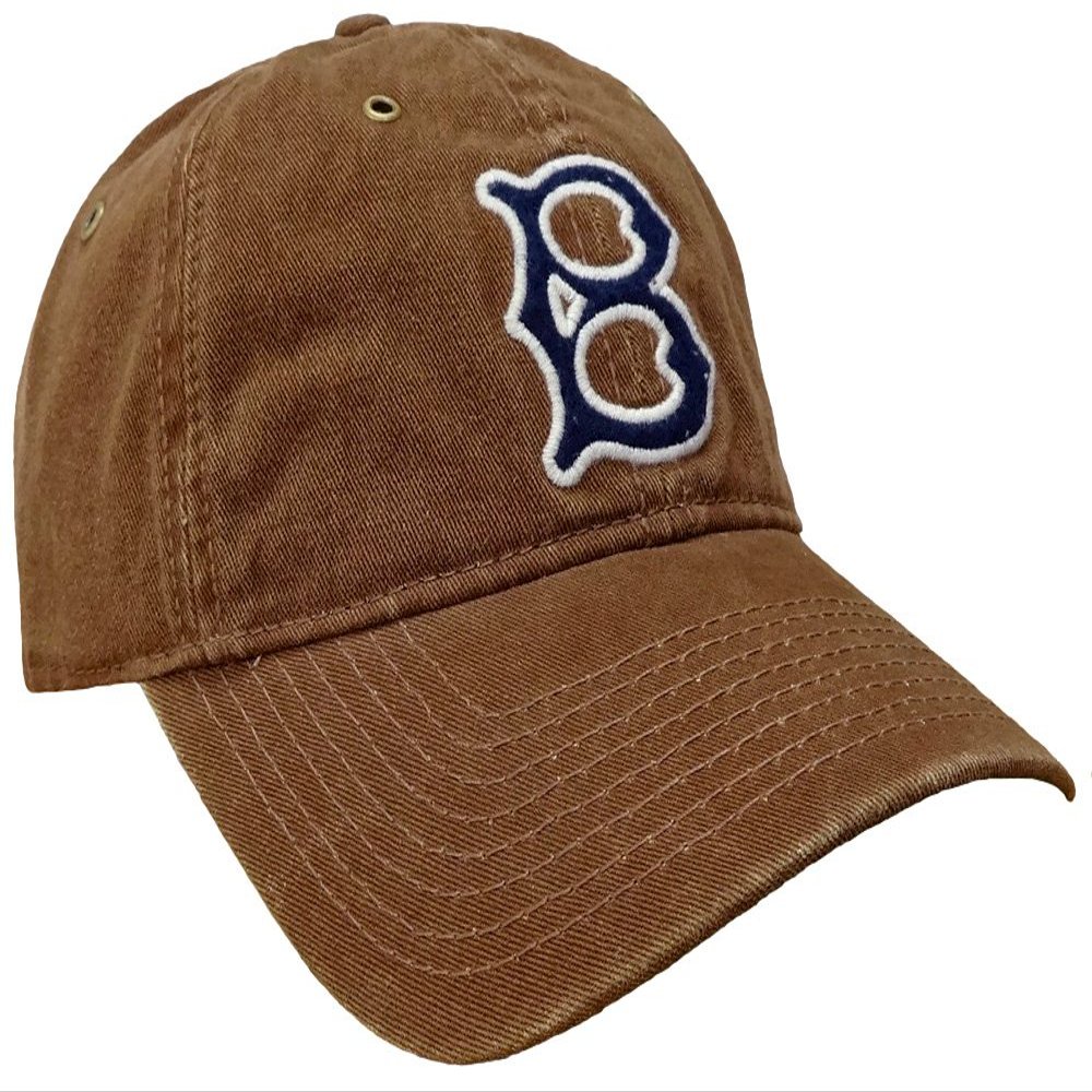 Blue Marlin Men's Classic Brooklyn Stars Fitted Hat, Brown, Medium/Large