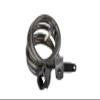 Abus 61919 Bicycle Spiral Cable Lock Dark Grey view 1