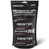 Meister Adult 180" Semi-Elastic Hand Wraps for MMA & Boxing (Pair) - Zebra Stripes view 3