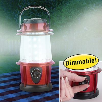 16" LED Dimmable Ultra-Bright Red Lantern