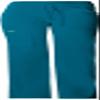 Cherokee Women's Workwear Scrubs Core Stretch Jr. Fit Low-Rise Cargo Pant, Caribbean Blue, Small view 2